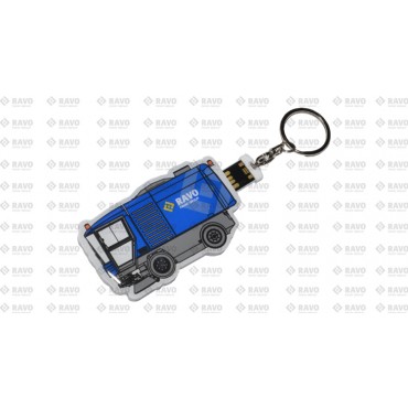 RAVO SWEEPER KEYCHAIN ALU USB STICK 8GB