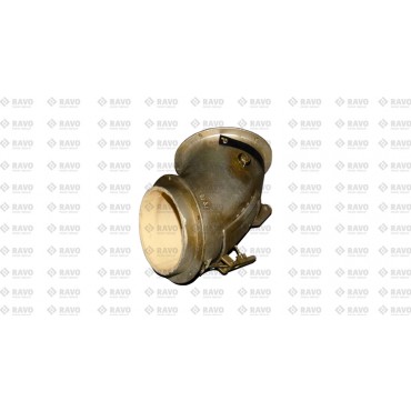 SUCTION TUBE BENT COATED PREASSEMBLED