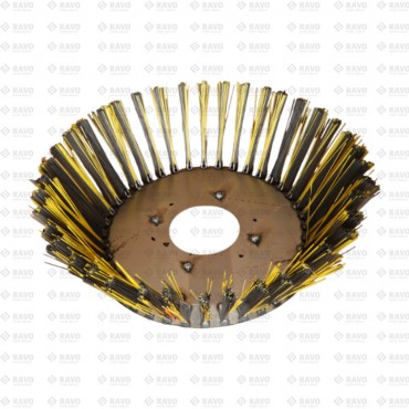 PALLET 15PC BRUSH 900MM NYLON/STEEL QC