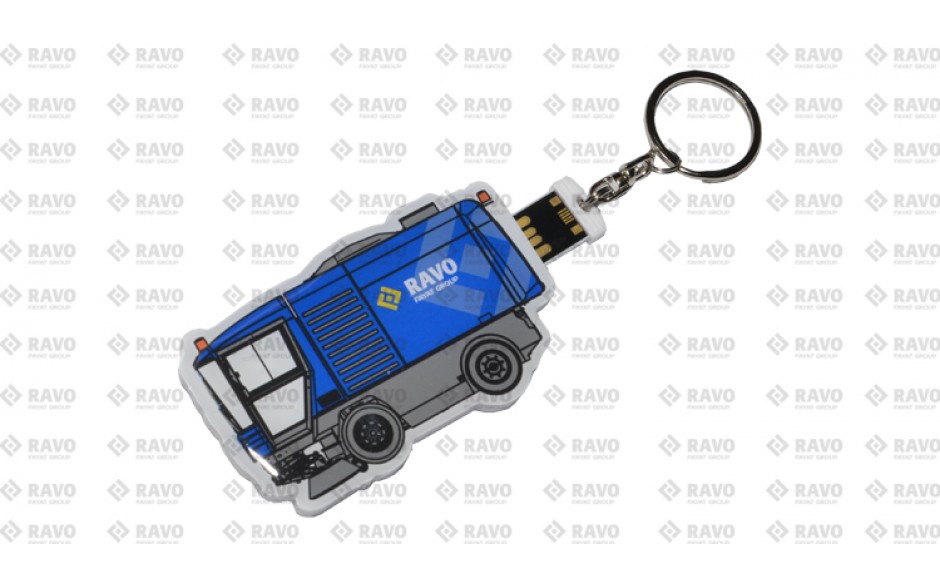 RAVO SWEEPER KEYCHAIN ALU USB STICK 8GB