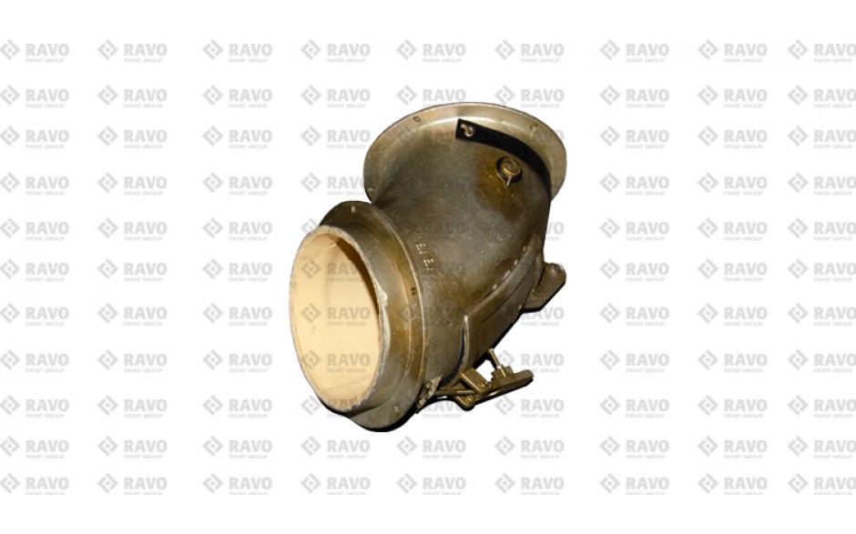 SUCTION TUBE BENT COATED PREASSEMBLED