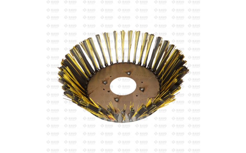 PALLET 15PC BRUSH 900MM NYLON/STEEL QC