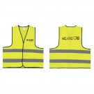 YELLOW SAFETY VEST WITH A RAVO LINE LOGO